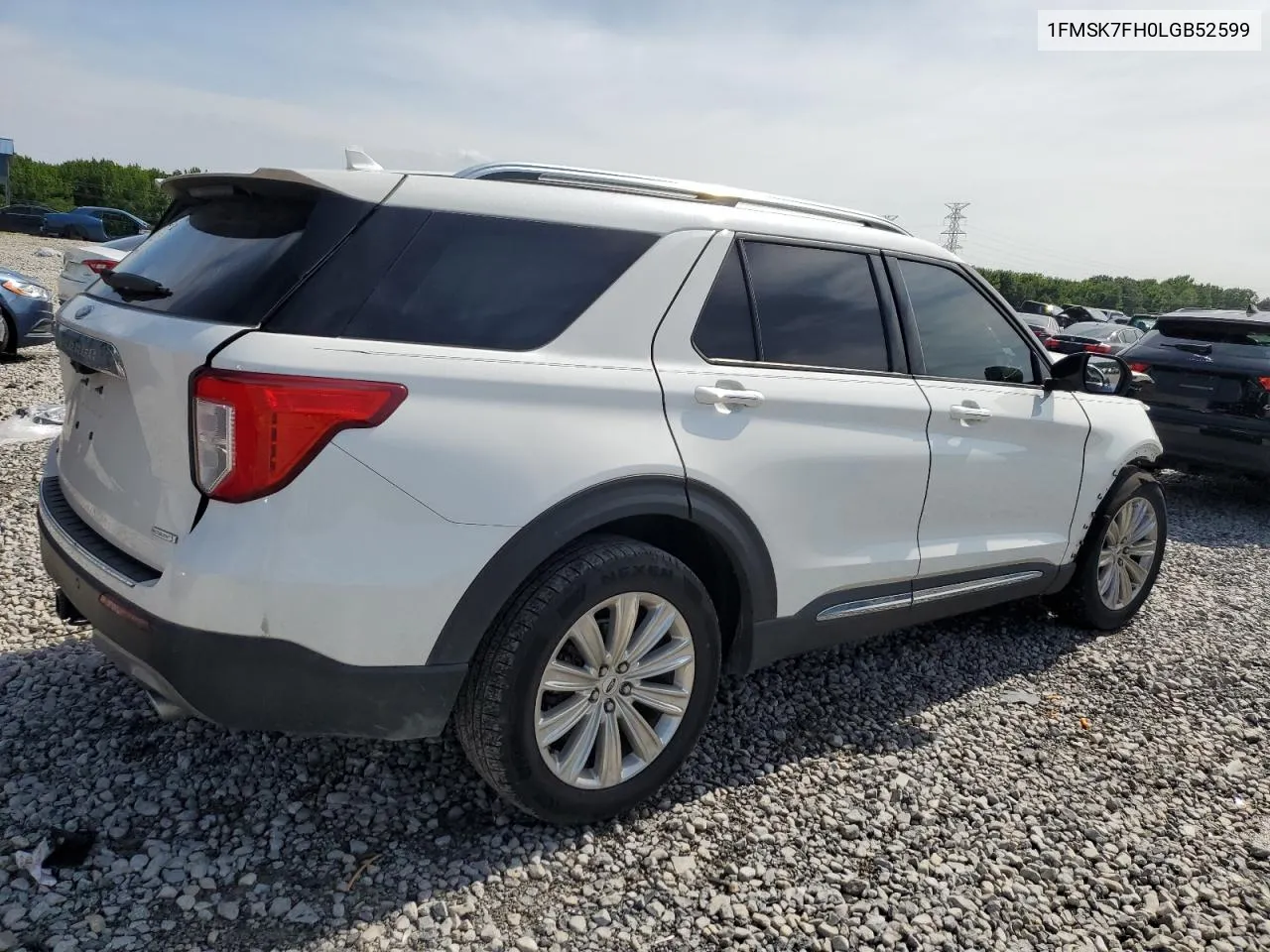 1FMSK7FH0LGB52599 2020 Ford Explorer Limited