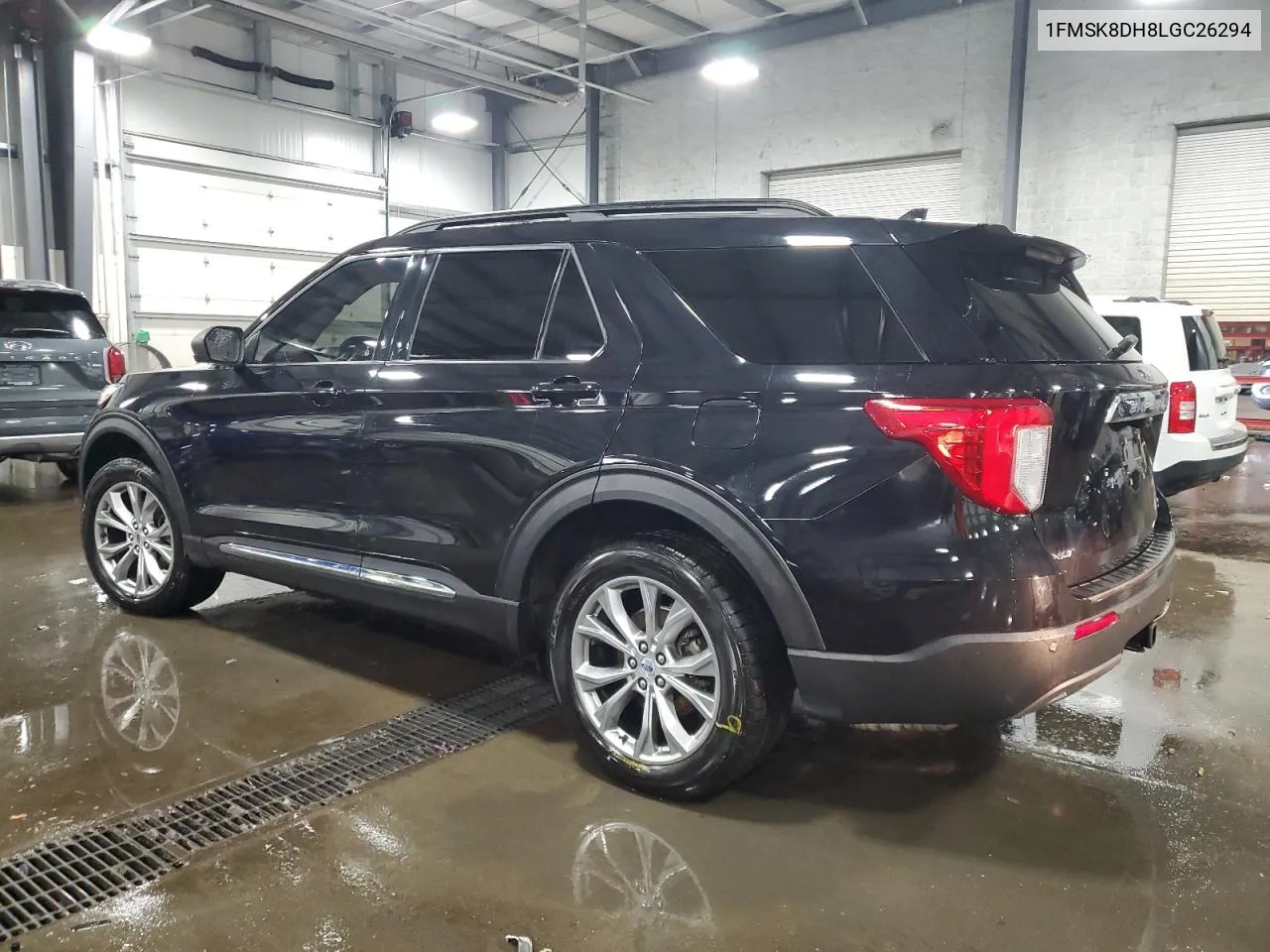 2020 Ford Explorer Xlt VIN: 1FMSK8DH8LGC26294 Lot: 59258634