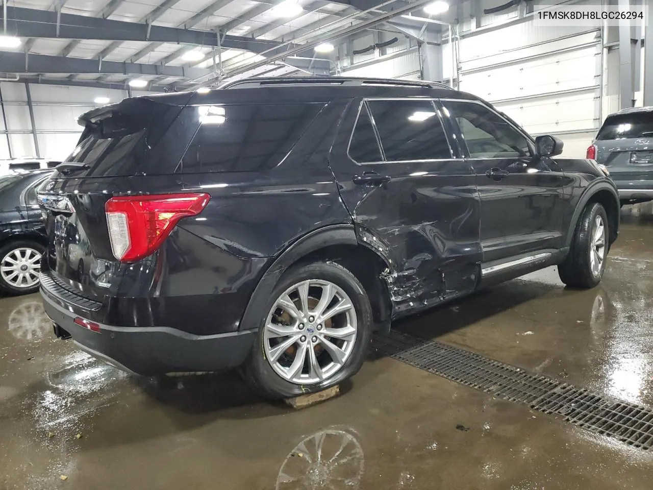 2020 Ford Explorer Xlt VIN: 1FMSK8DH8LGC26294 Lot: 59258634