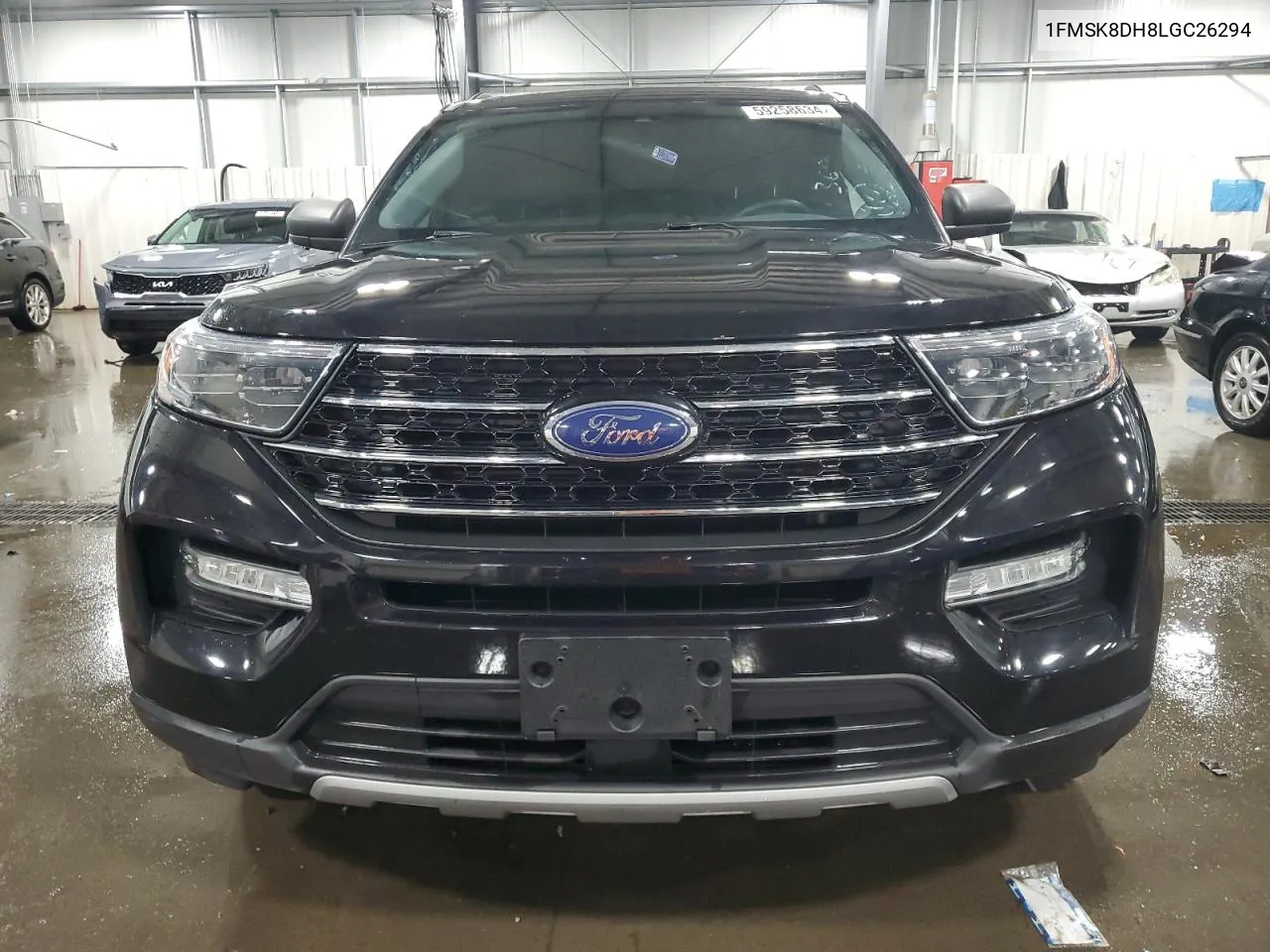 2020 Ford Explorer Xlt VIN: 1FMSK8DH8LGC26294 Lot: 59258634