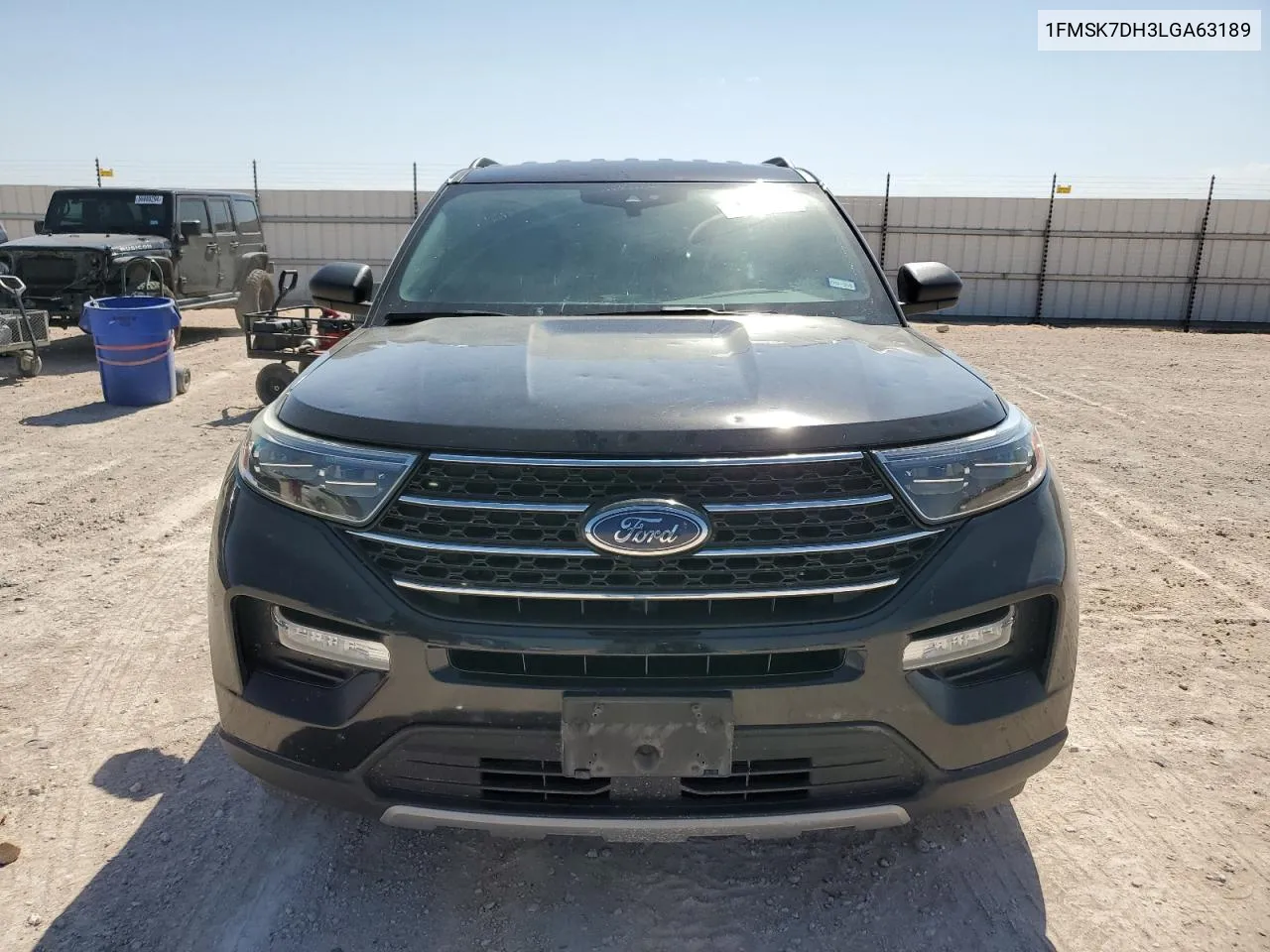 2020 Ford Explorer Xlt VIN: 1FMSK7DH3LGA63189 Lot: 59367984