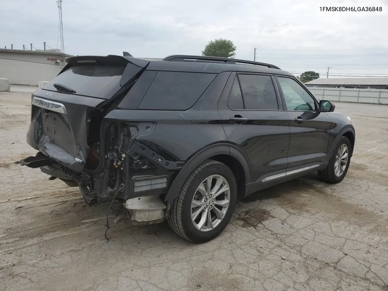 2020 Ford Explorer Xlt VIN: 1FMSK8DH6LGA36848 Lot: 59831864