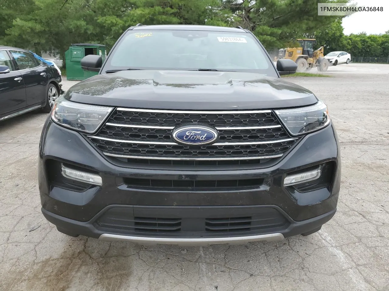 2020 Ford Explorer Xlt VIN: 1FMSK8DH6LGA36848 Lot: 59831864