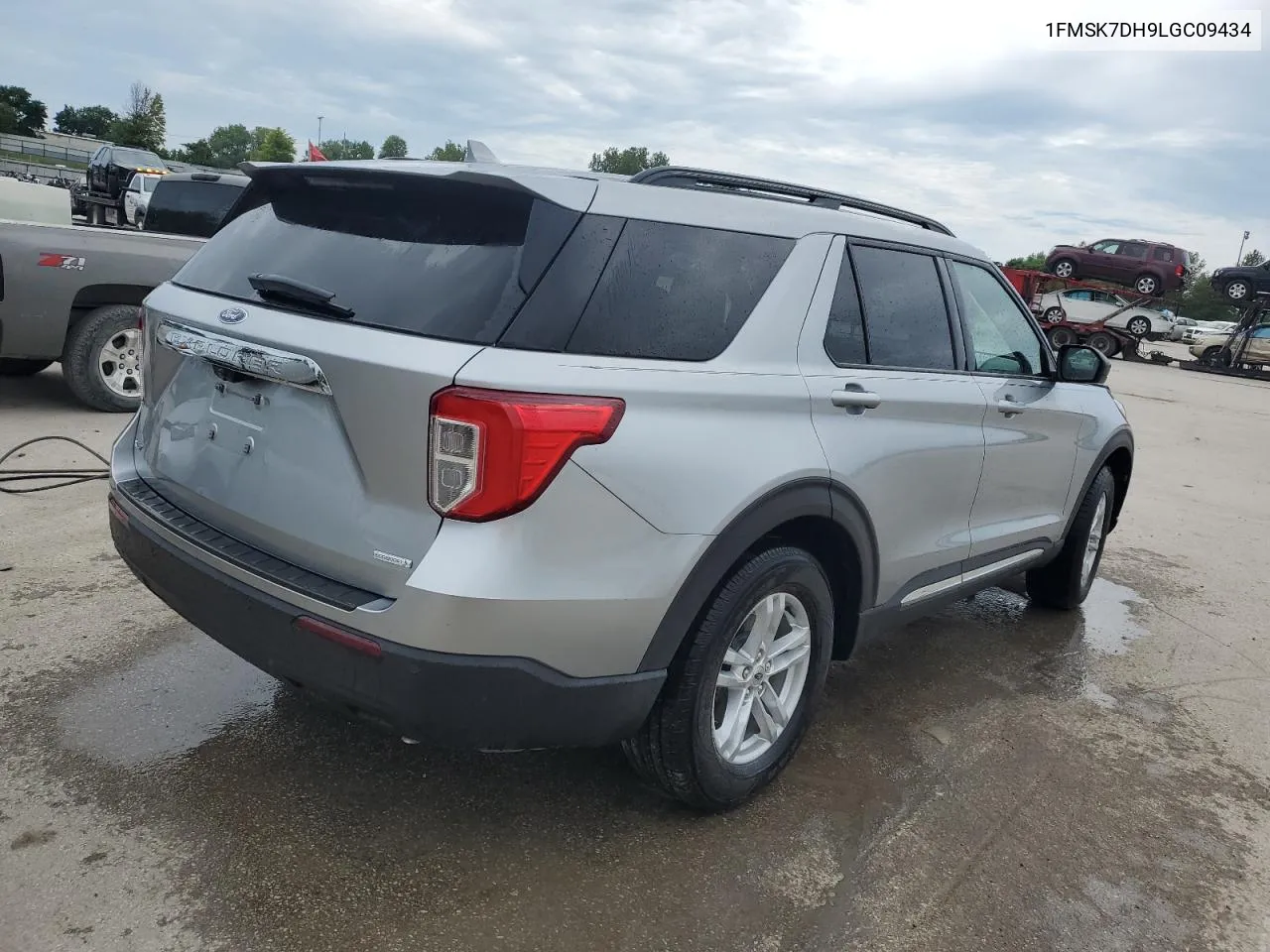 2020 Ford Explorer Xlt VIN: 1FMSK7DH9LGC09434 Lot: 60165604