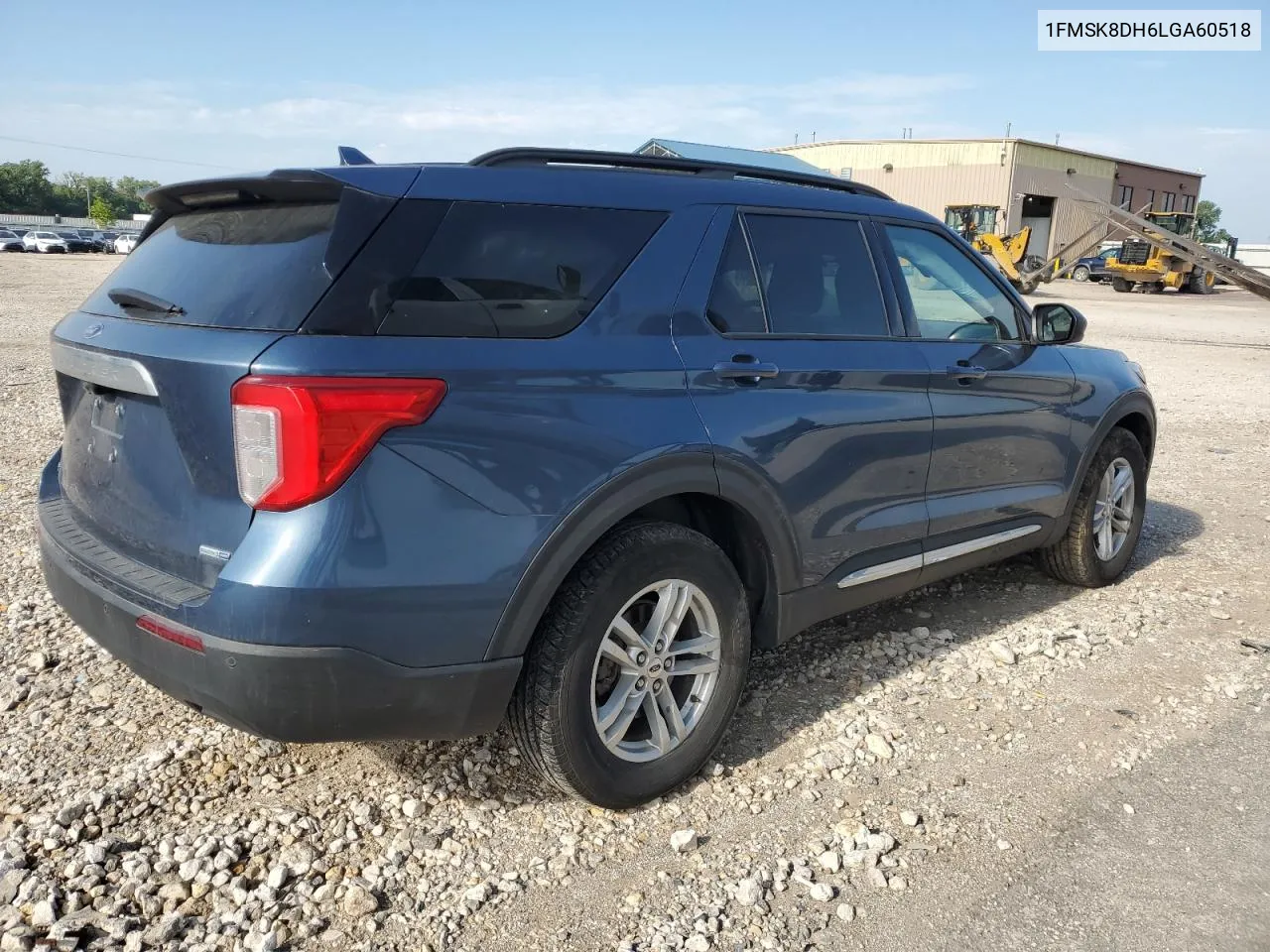 2020 Ford Explorer Xlt VIN: 1FMSK8DH6LGA60518 Lot: 60171244