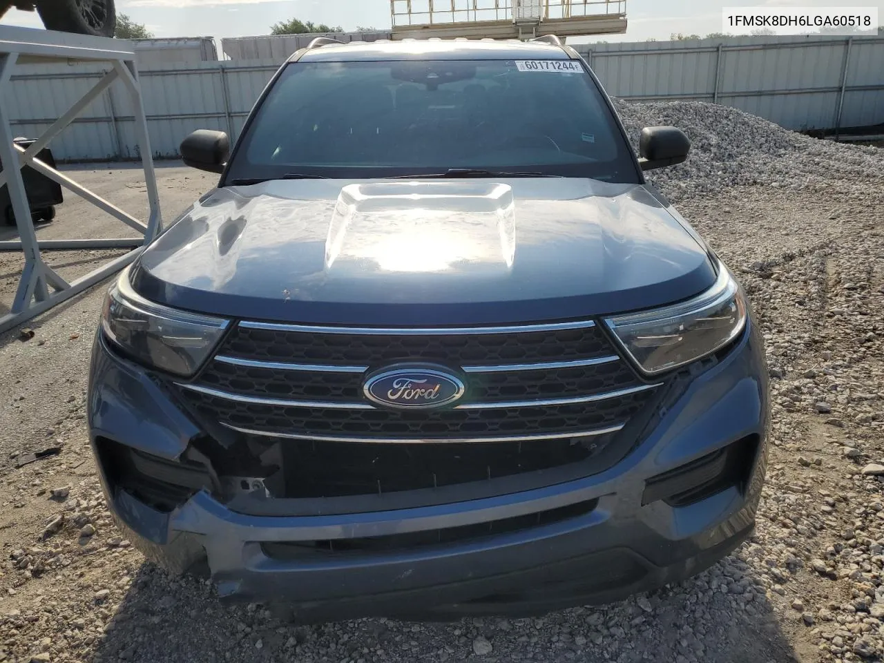 2020 Ford Explorer Xlt VIN: 1FMSK8DH6LGA60518 Lot: 60171244