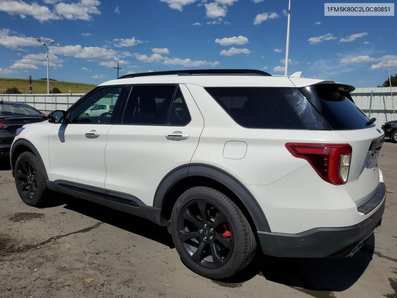 2020 Ford Explorer St VIN: 1FM5K8GC2LGC80851 Lot: 60463744