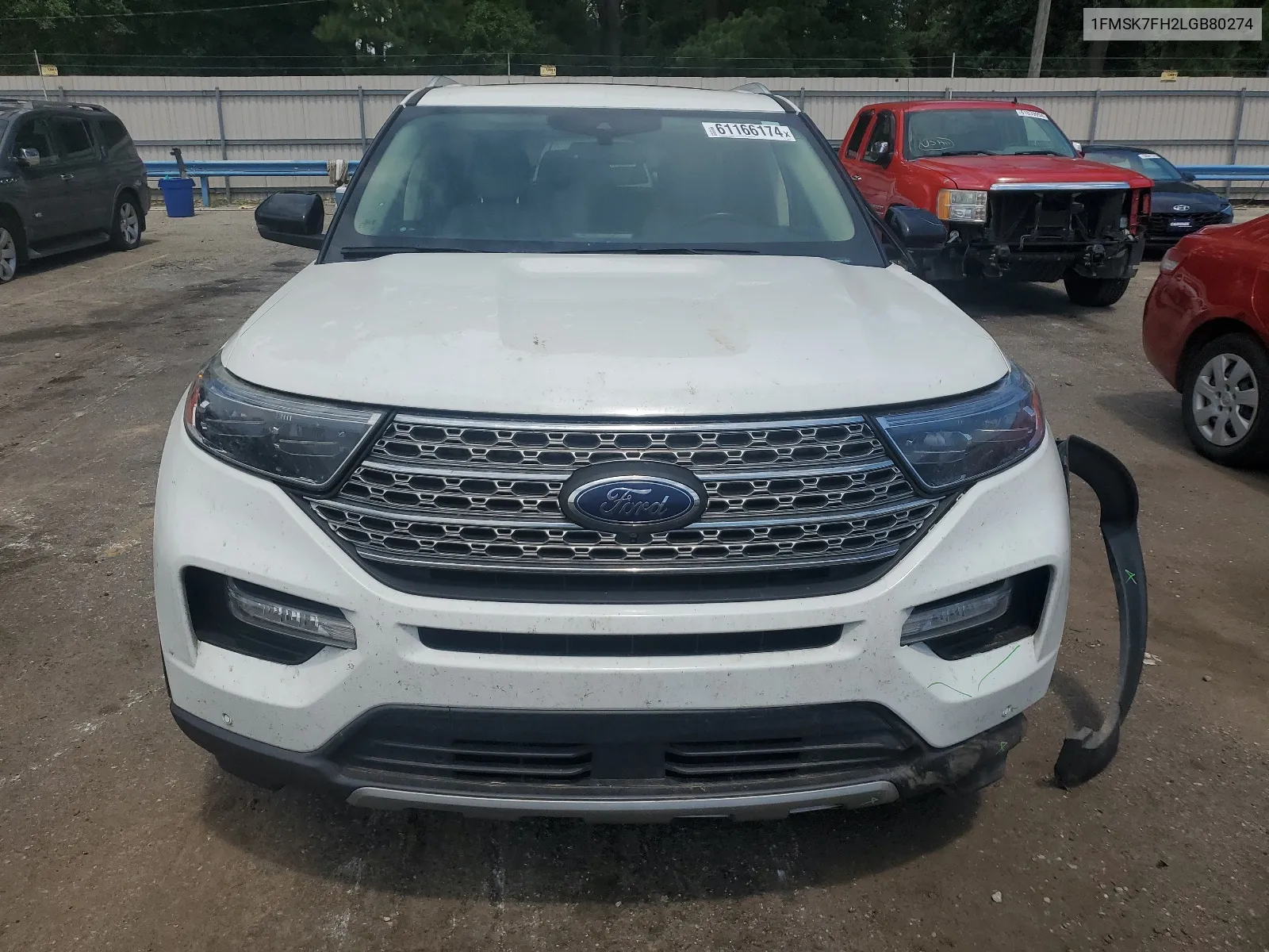 2020 Ford Explorer Limited VIN: 1FMSK7FH2LGB80274 Lot: 61166174