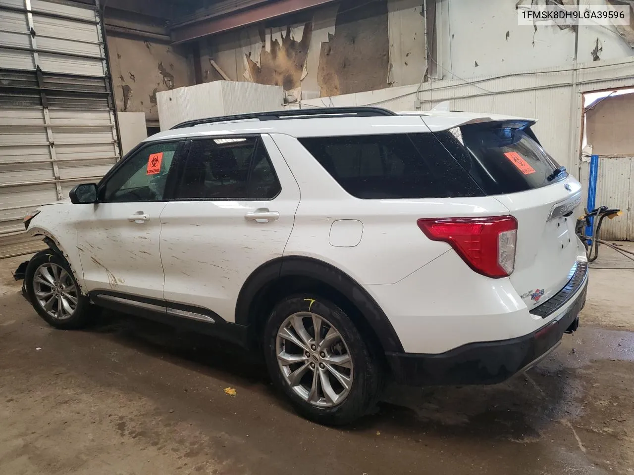 2020 Ford Explorer Xlt VIN: 1FMSK8DH9LGA39596 Lot: 61211164