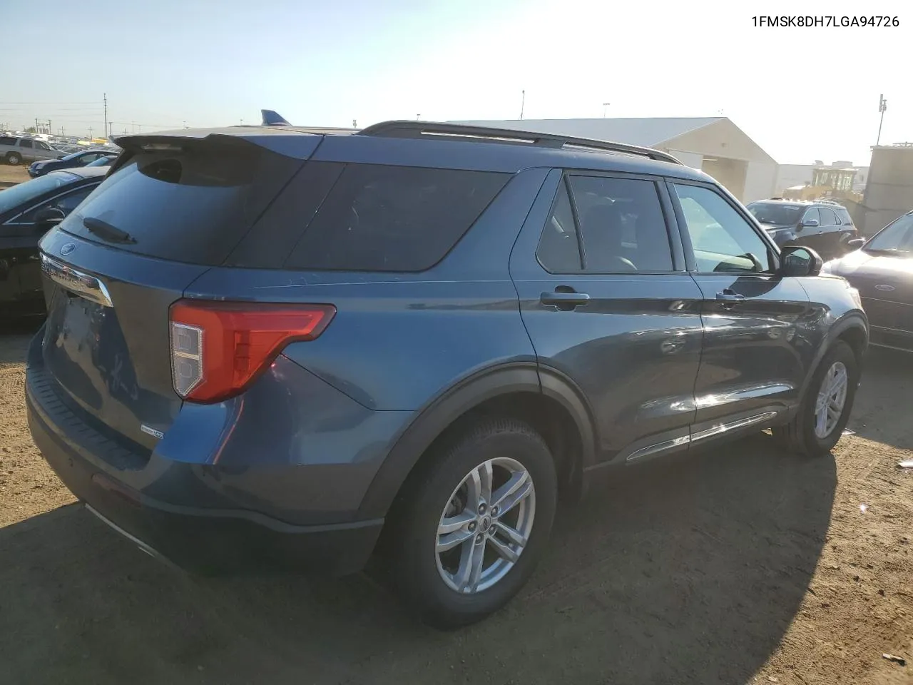 2020 Ford Explorer Xlt VIN: 1FMSK8DH7LGA94726 Lot: 61309884