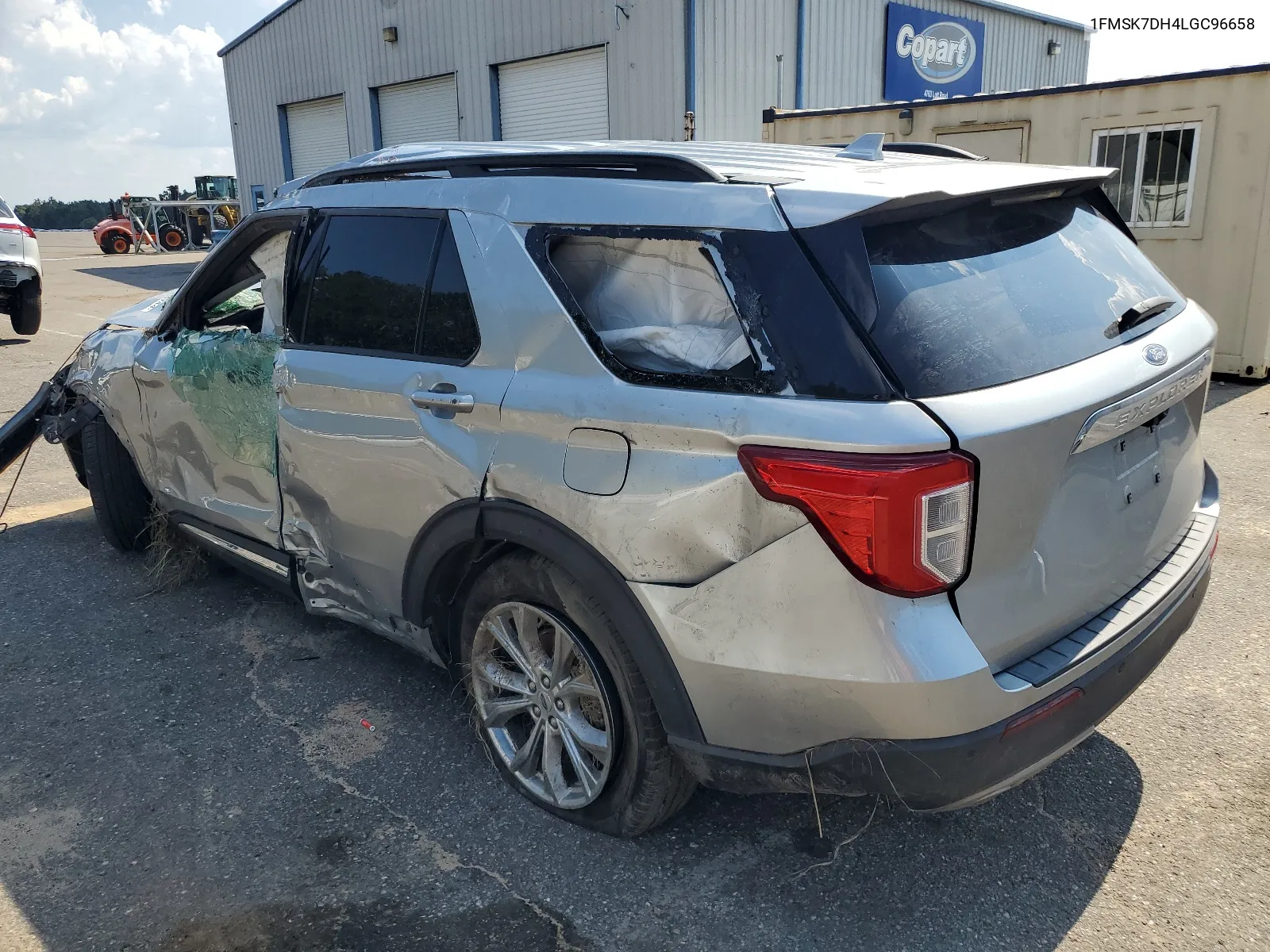 2020 Ford Explorer Xlt VIN: 1FMSK7DH4LGC96658 Lot: 61430944