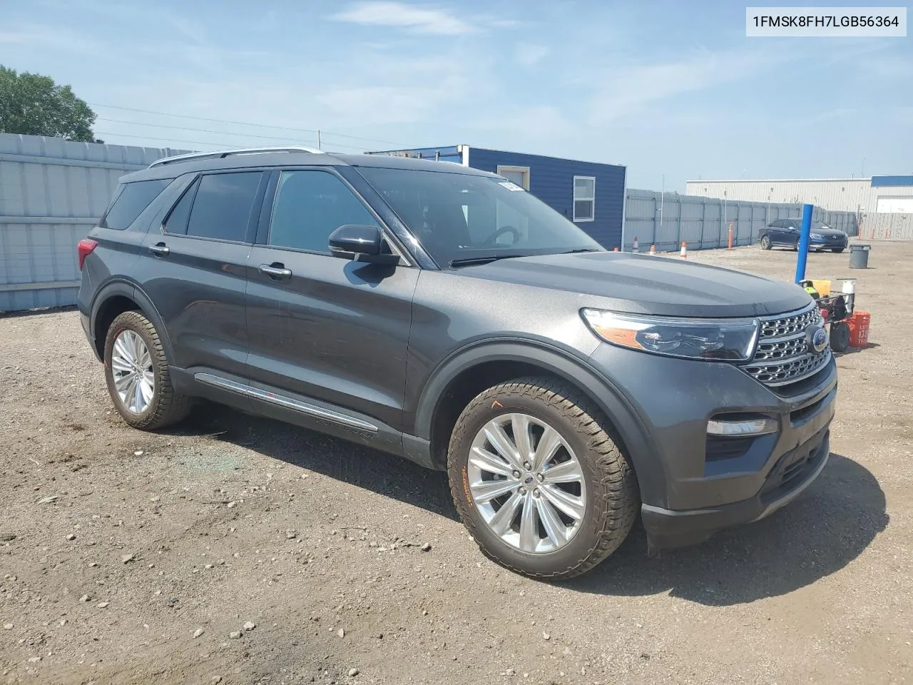 2020 Ford Explorer Limited VIN: 1FMSK8FH7LGB56364 Lot: 62241094