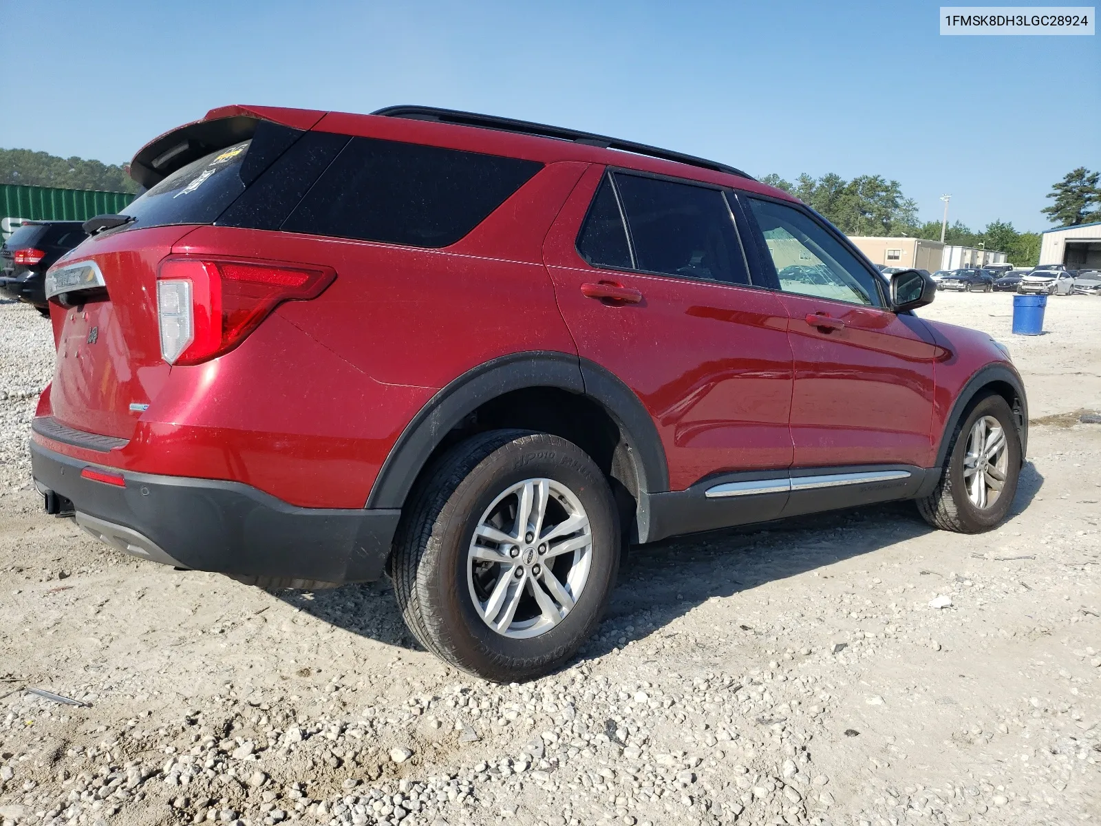 2020 Ford Explorer Xlt VIN: 1FMSK8DH3LGC28924 Lot: 62843524