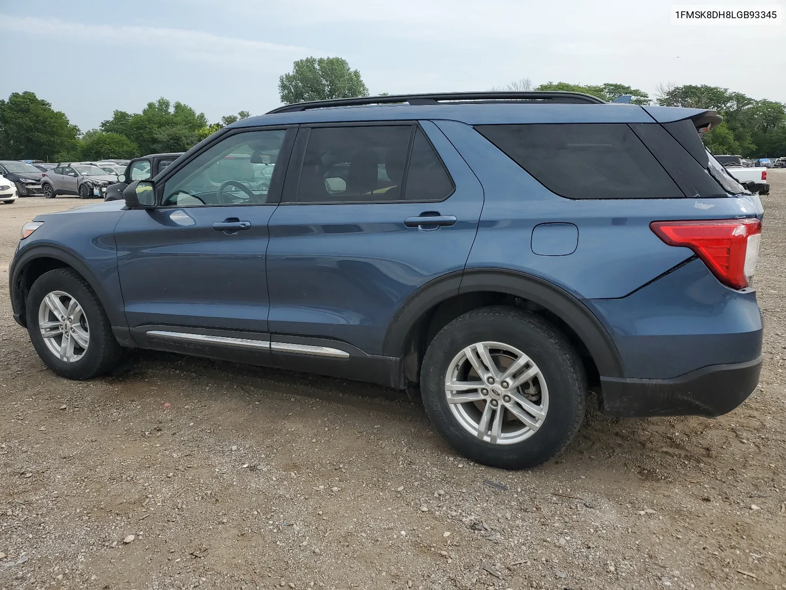 2020 Ford Explorer Xlt VIN: 1FMSK8DH8LGB93345 Lot: 63471664