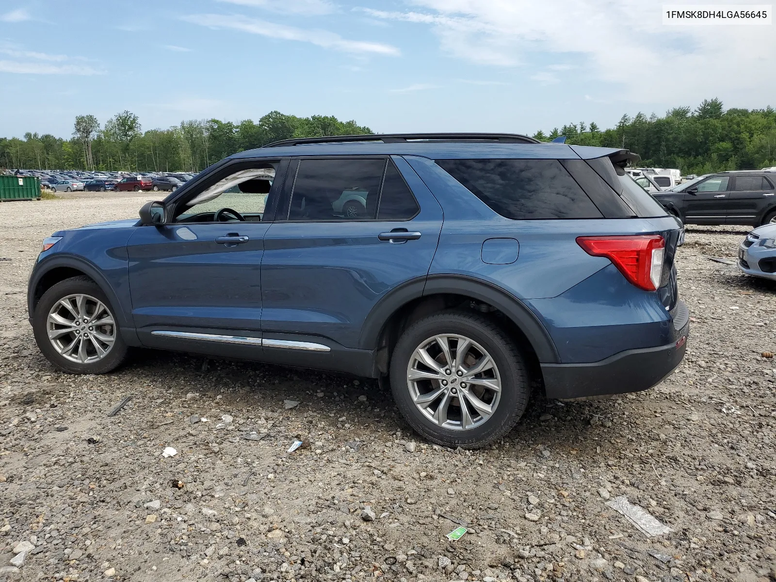 2020 Ford Explorer Xlt VIN: 1FMSK8DH4LGA56645 Lot: 63656524