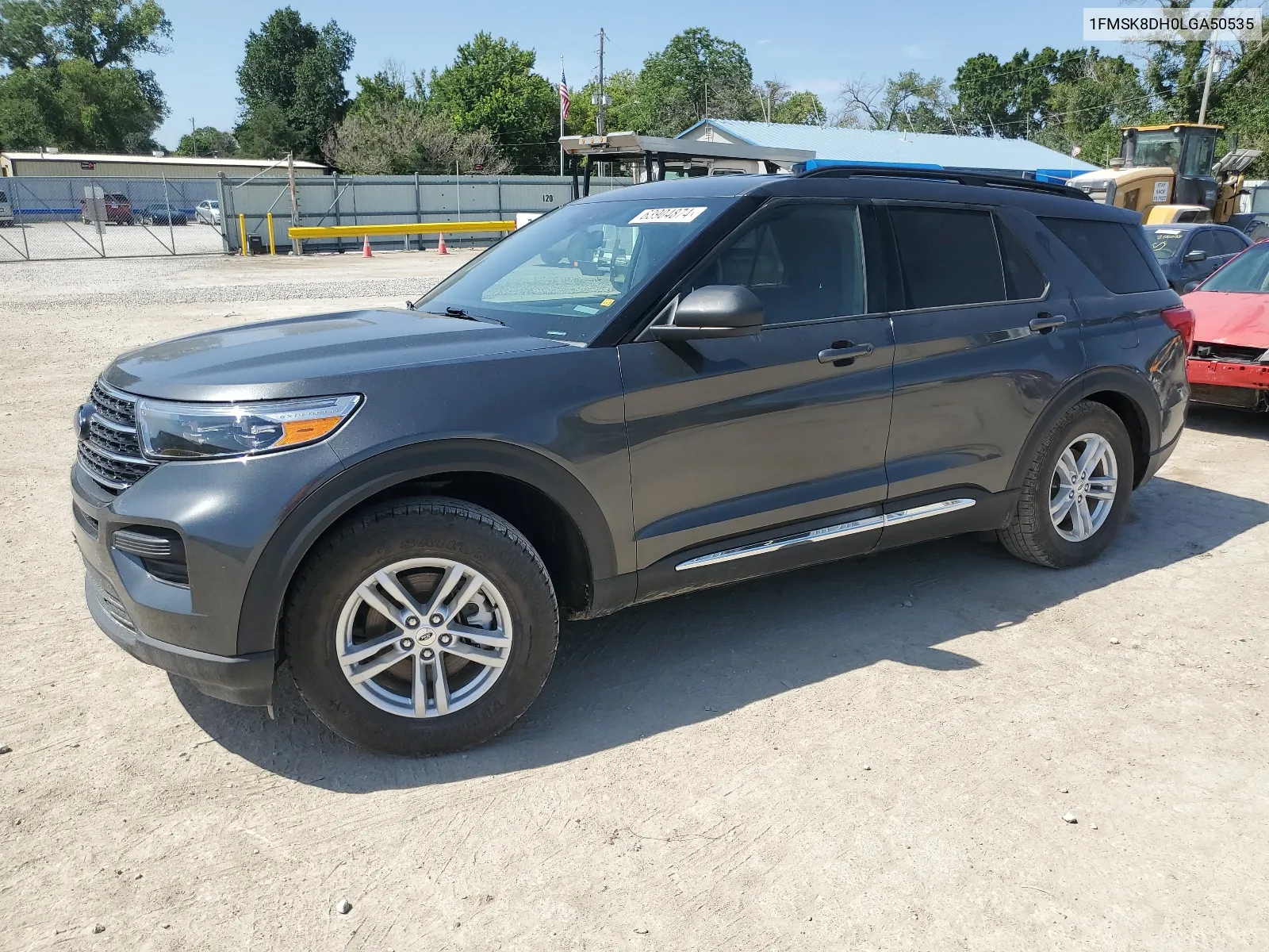 2020 Ford Explorer Xlt VIN: 1FMSK8DH0LGA50535 Lot: 63904874