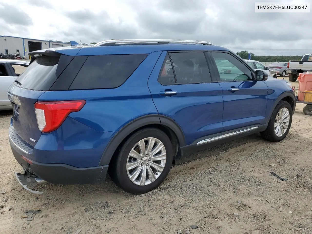 2020 Ford Explorer Limited VIN: 1FMSK7FH6LGC00347 Lot: 64069554