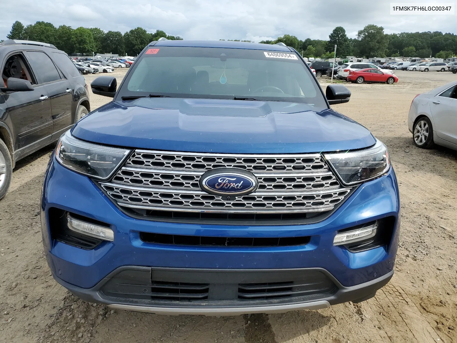 2020 Ford Explorer Limited VIN: 1FMSK7FH6LGC00347 Lot: 64069554