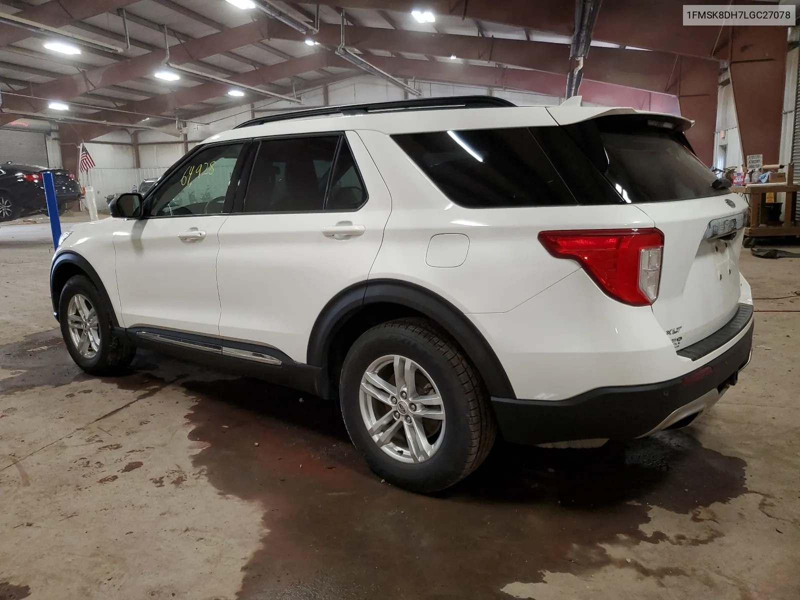 2020 Ford Explorer Xlt VIN: 1FMSK8DH7LGC27078 Lot: 64164094