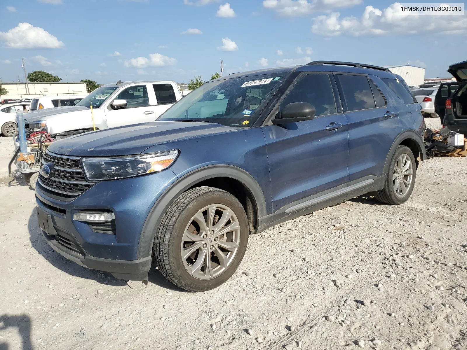 1FMSK7DH1LGC09010 2020 Ford Explorer Xlt