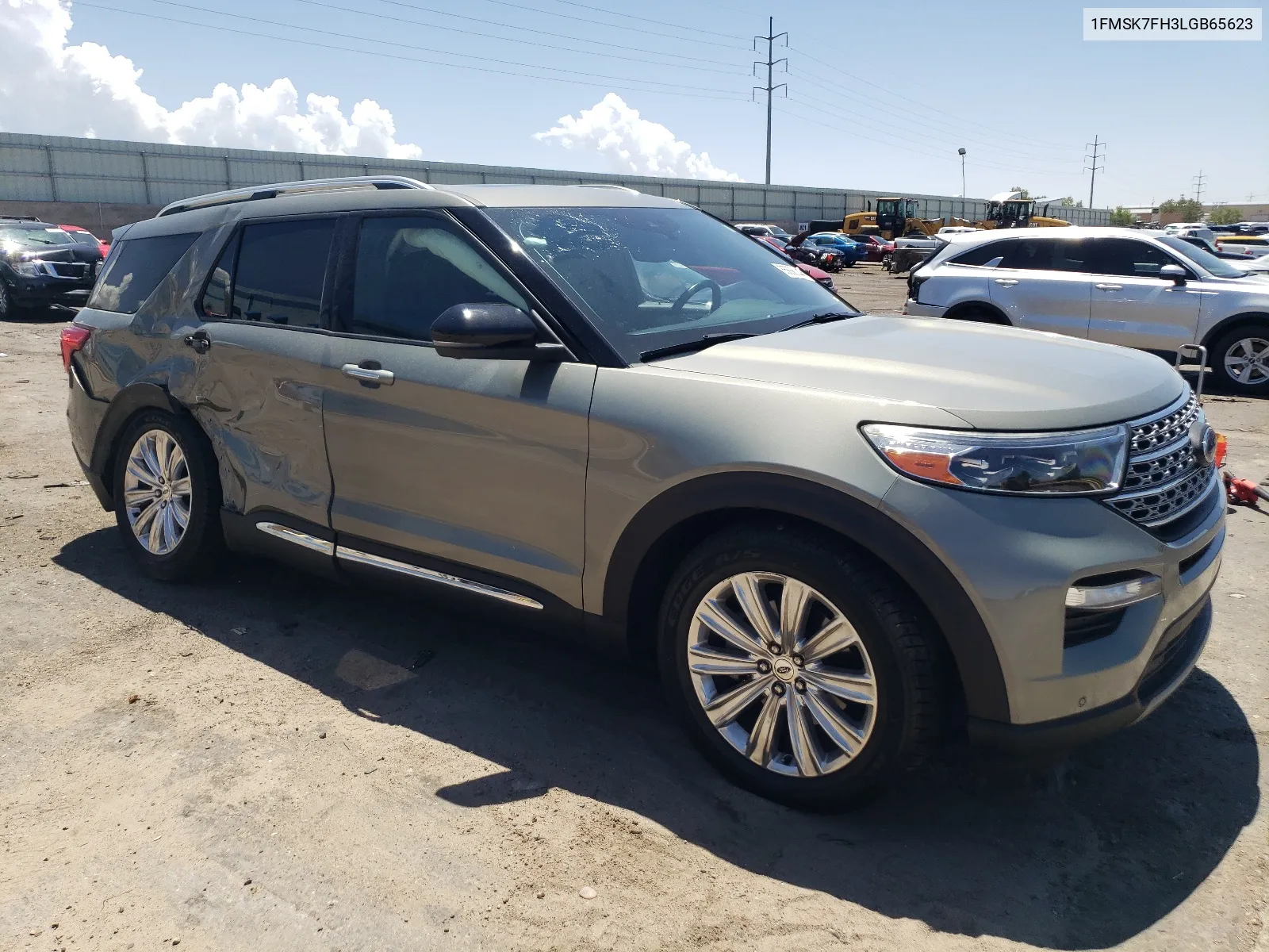 2020 Ford Explorer Limited VIN: 1FMSK7FH3LGB65623 Lot: 65656144