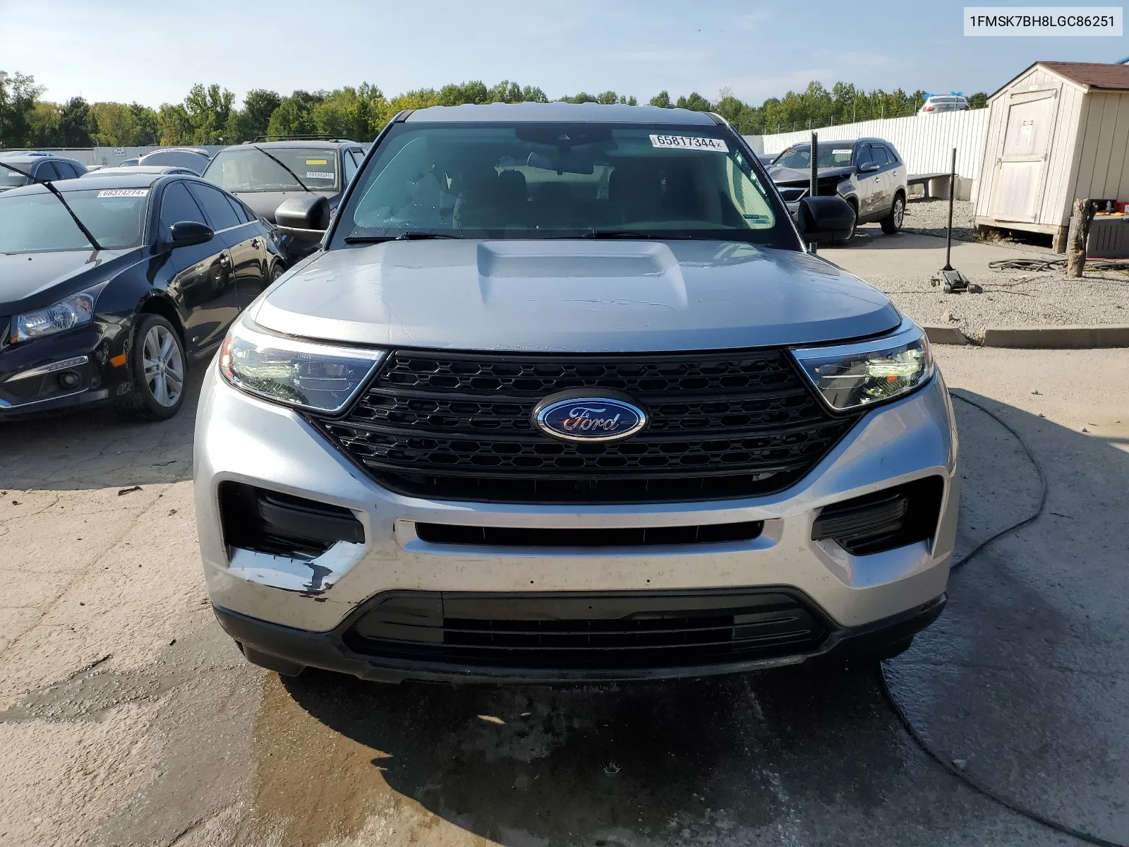 2020 Ford Explorer VIN: 1FMSK7BH8LGC86251 Lot: 65817344