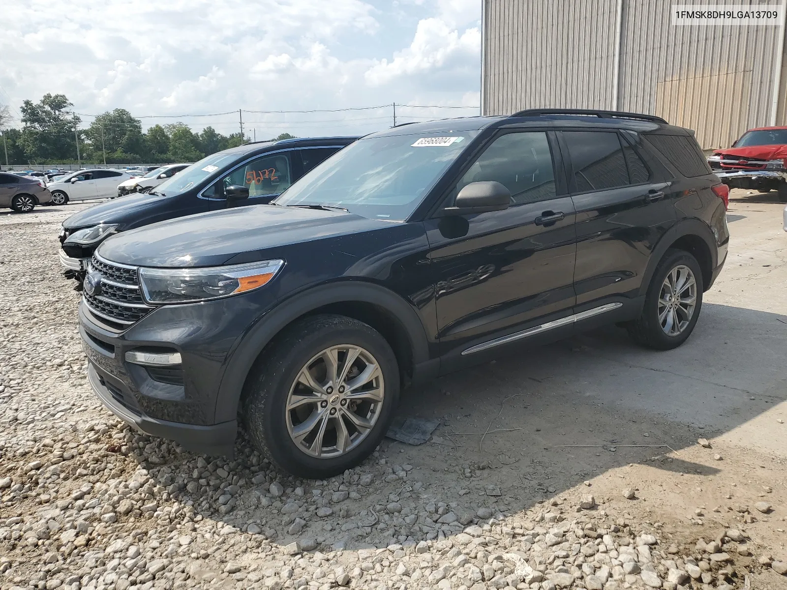 2020 Ford Explorer Xlt VIN: 1FMSK8DH9LGA13709 Lot: 65968004