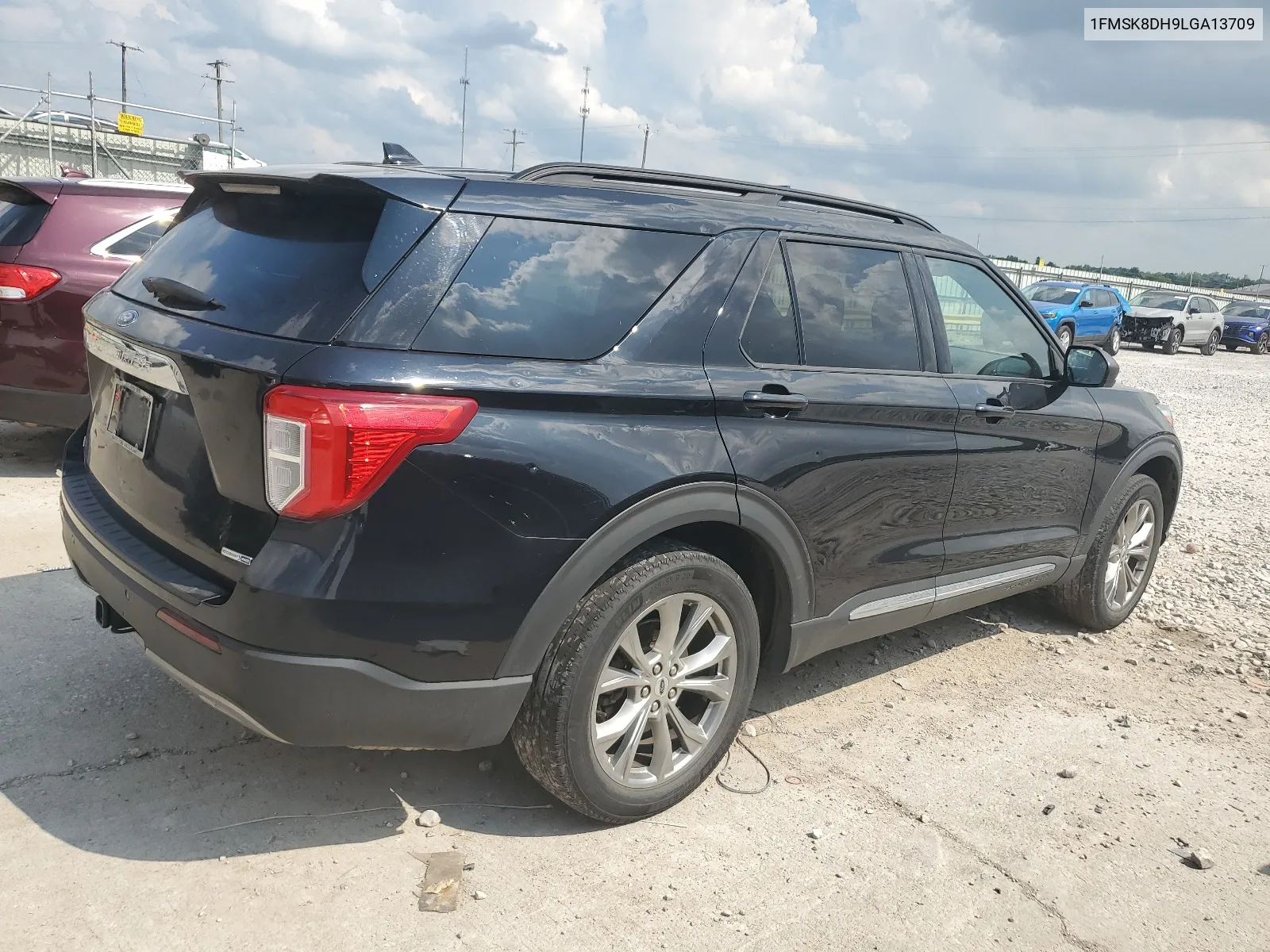 2020 Ford Explorer Xlt VIN: 1FMSK8DH9LGA13709 Lot: 65968004