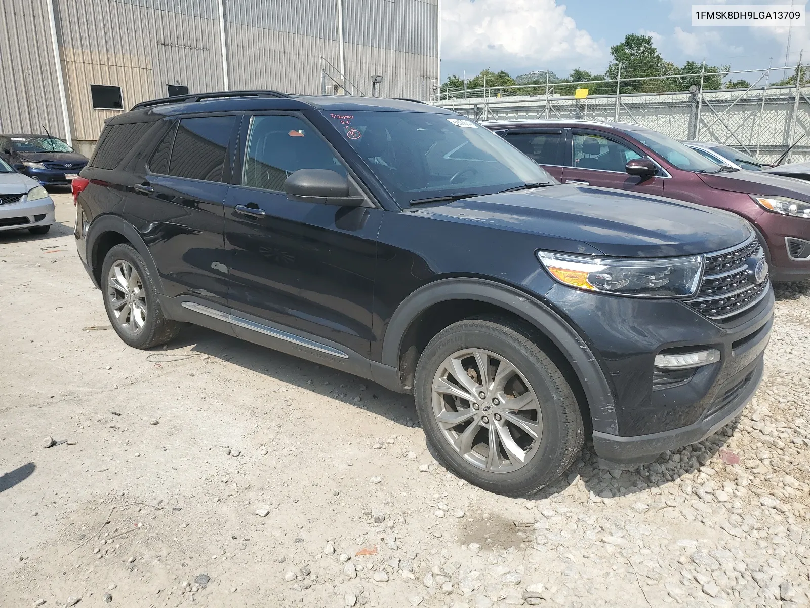 2020 Ford Explorer Xlt VIN: 1FMSK8DH9LGA13709 Lot: 65968004