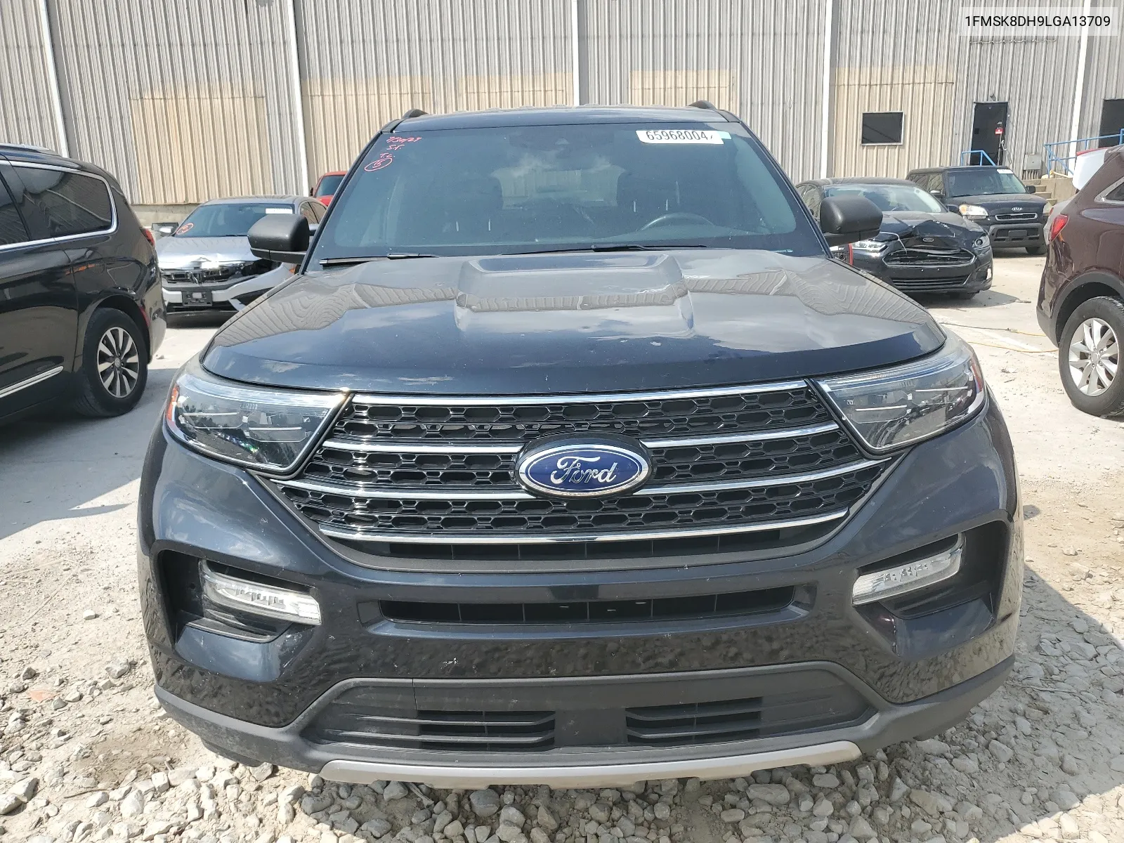 2020 Ford Explorer Xlt VIN: 1FMSK8DH9LGA13709 Lot: 65968004