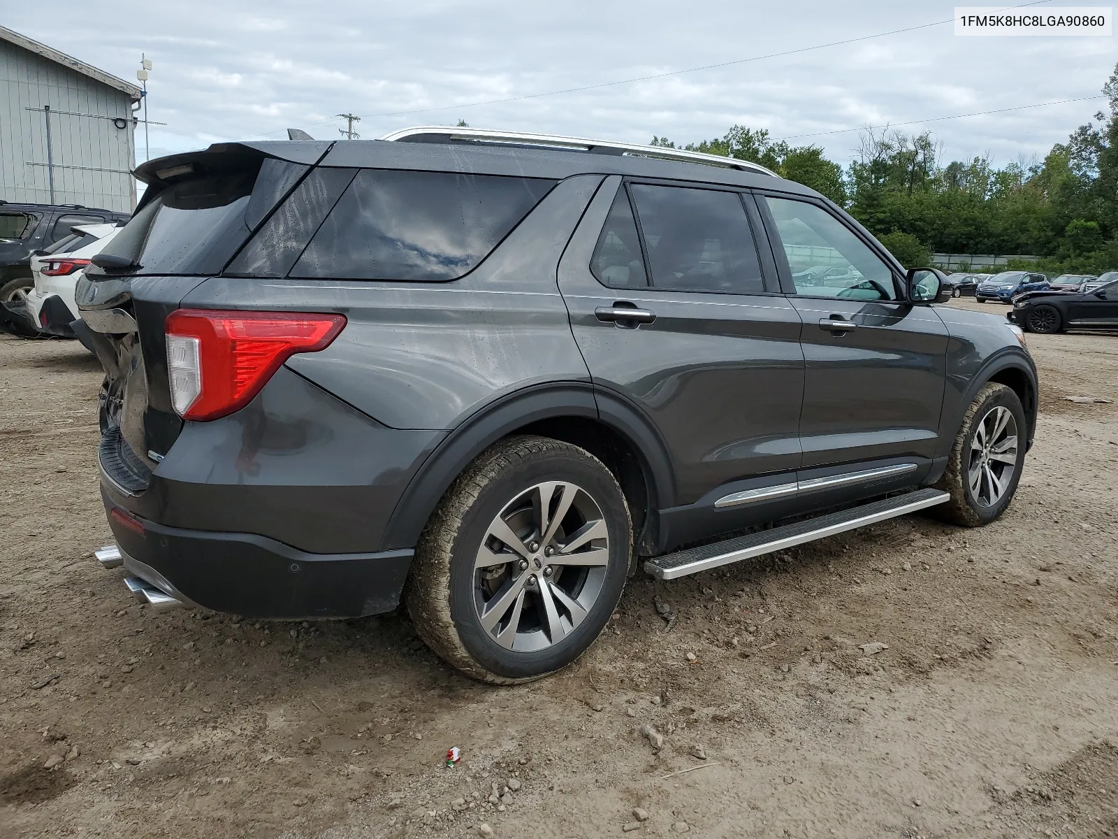 2020 Ford Explorer Platinum VIN: 1FM5K8HC8LGA90860 Lot: 66545294