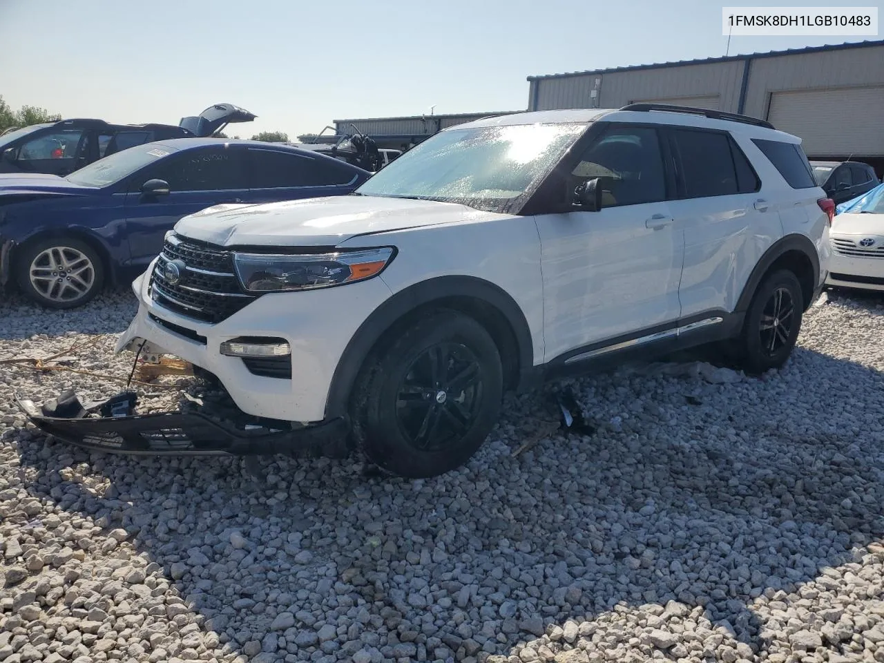 2020 Ford Explorer Xlt VIN: 1FMSK8DH1LGB10483 Lot: 66679754