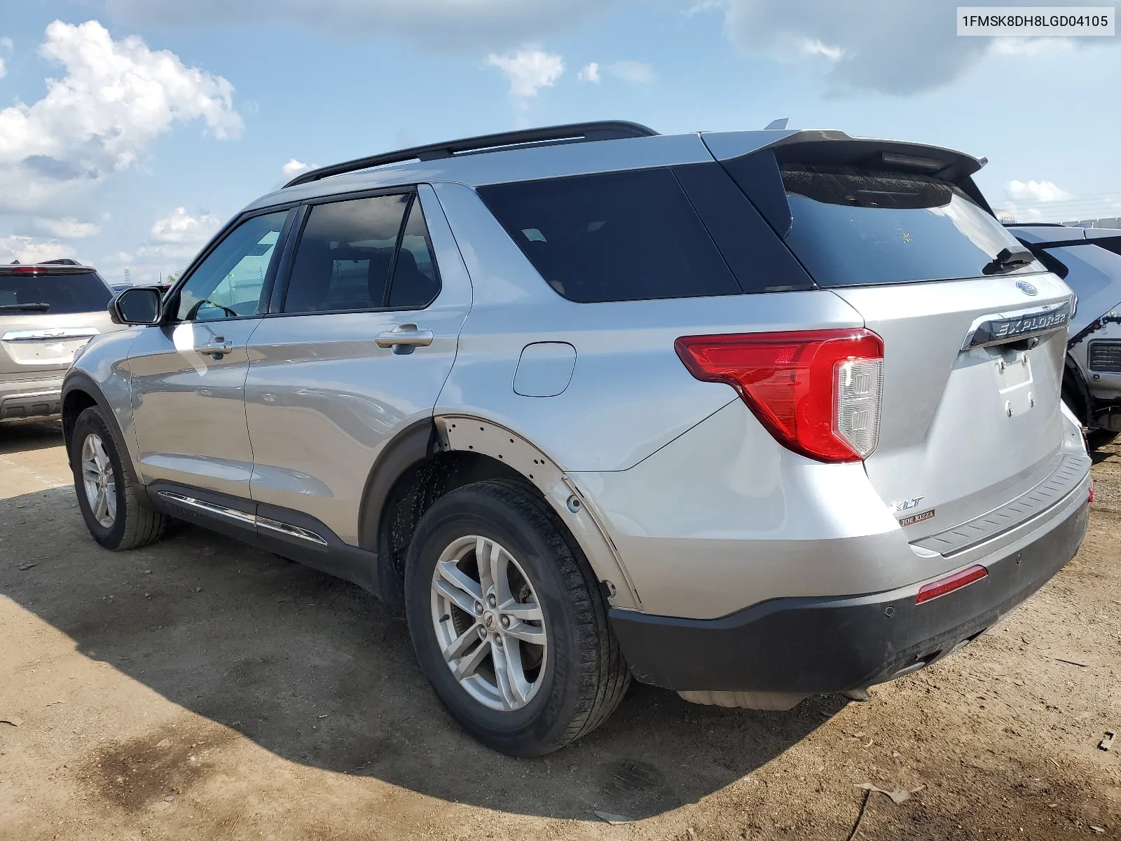 2020 Ford Explorer Xlt VIN: 1FMSK8DH8LGD04105 Lot: 66855984