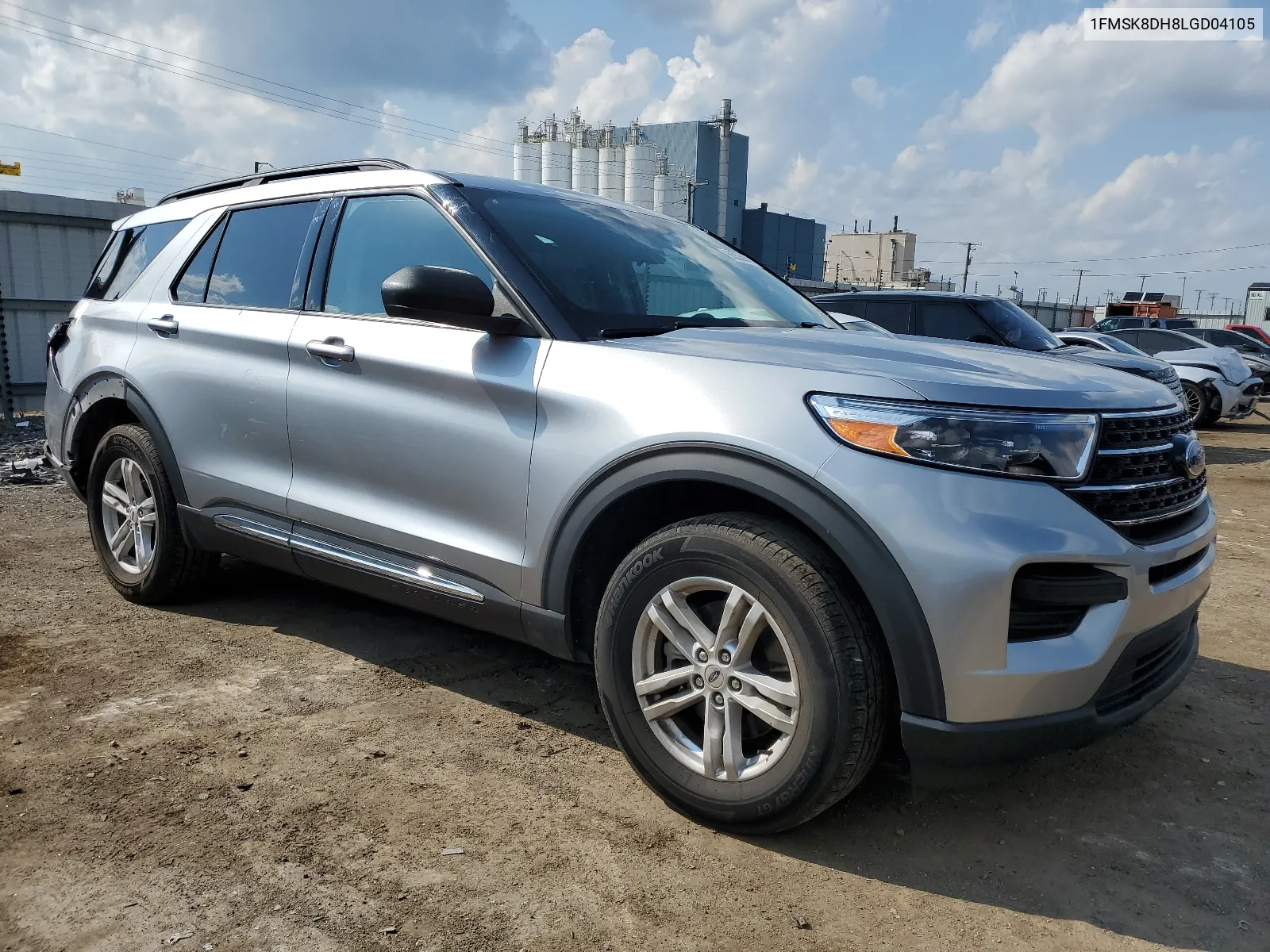 2020 Ford Explorer Xlt VIN: 1FMSK8DH8LGD04105 Lot: 66855984