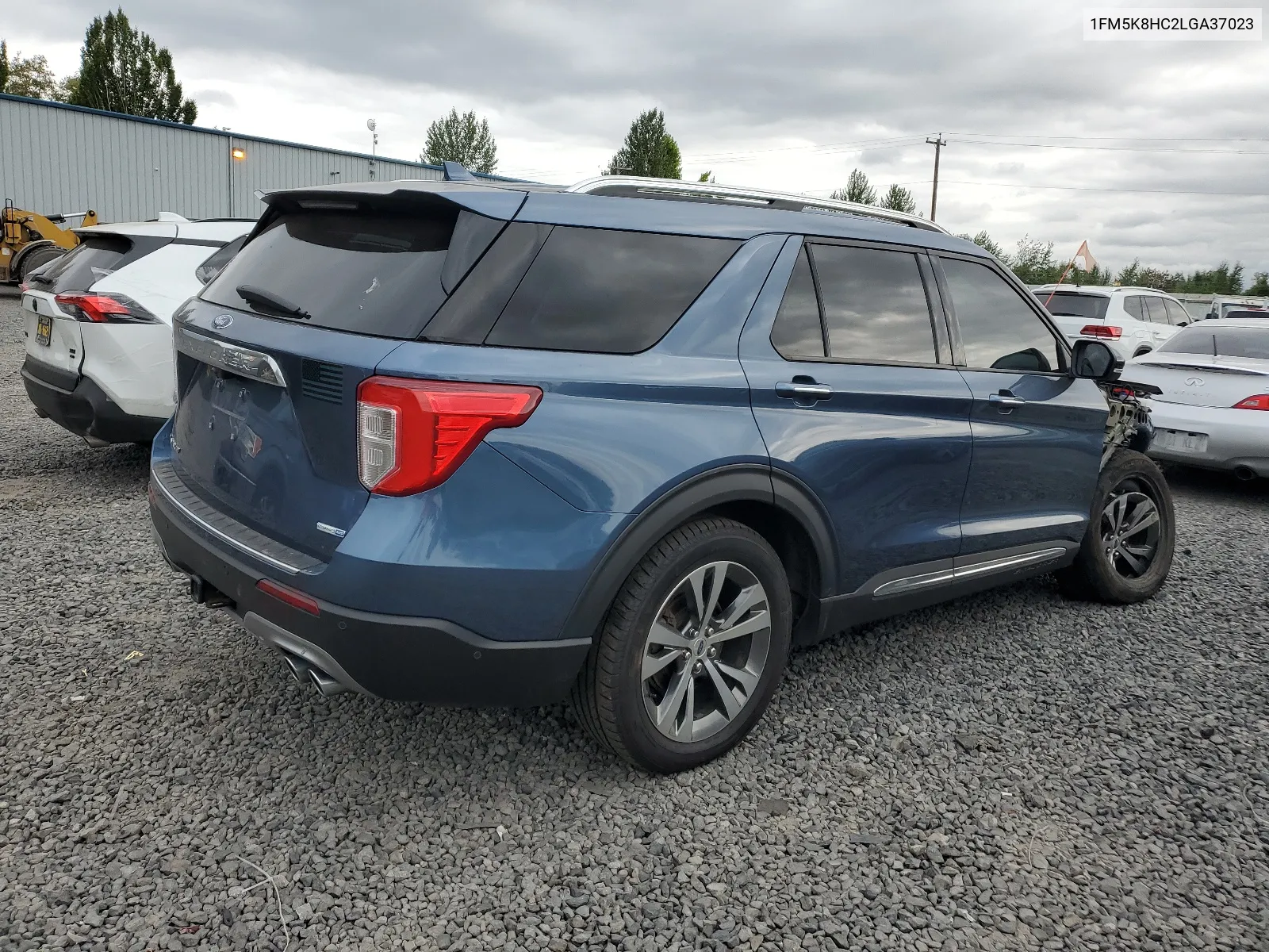 2020 Ford Explorer Platinum VIN: 1FM5K8HC2LGA37023 Lot: 66954574