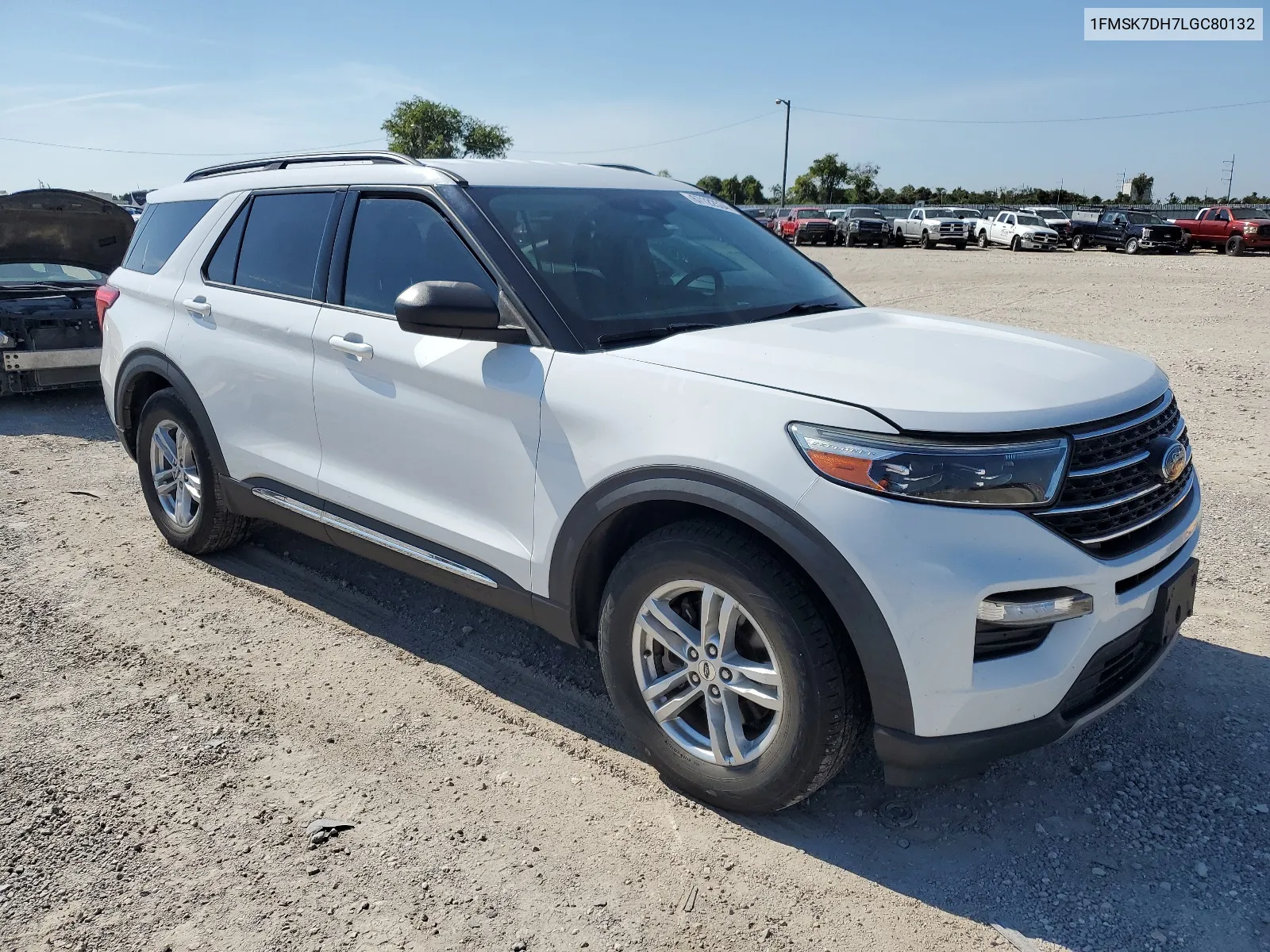 2020 Ford Explorer Xlt VIN: 1FMSK7DH7LGC80132 Lot: 67122534