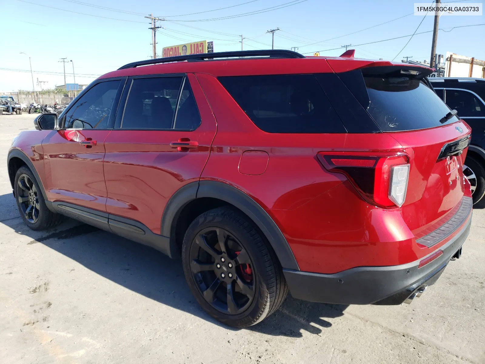 2020 Ford Explorer St VIN: 1FM5K8GC4LGA03733 Lot: 67320234