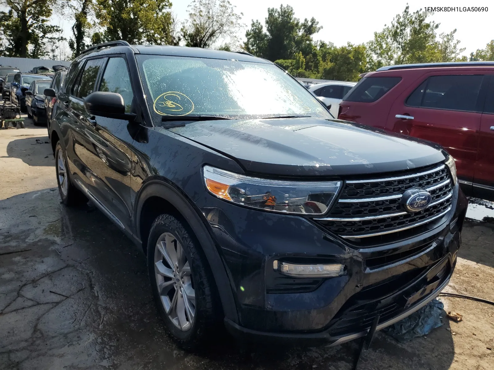 2020 Ford Explorer Xlt VIN: 1FMSK8DH1LGA50690 Lot: 67367734