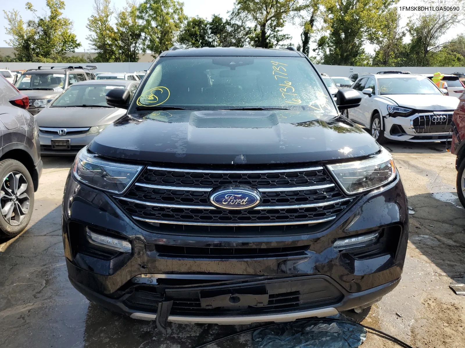 2020 Ford Explorer Xlt VIN: 1FMSK8DH1LGA50690 Lot: 67367734