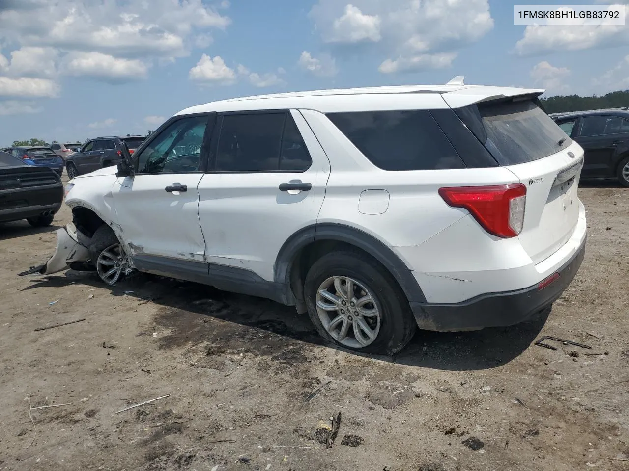 2020 Ford Explorer VIN: 1FMSK8BH1LGB83792 Lot: 67385294