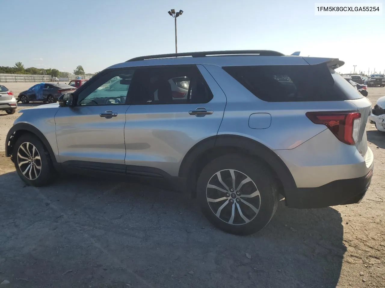 2020 Ford Explorer St VIN: 1FM5K8GCXLGA55254 Lot: 68014844