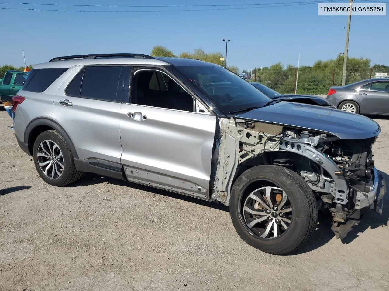 2020 Ford Explorer St VIN: 1FM5K8GCXLGA55254 Lot: 68014844