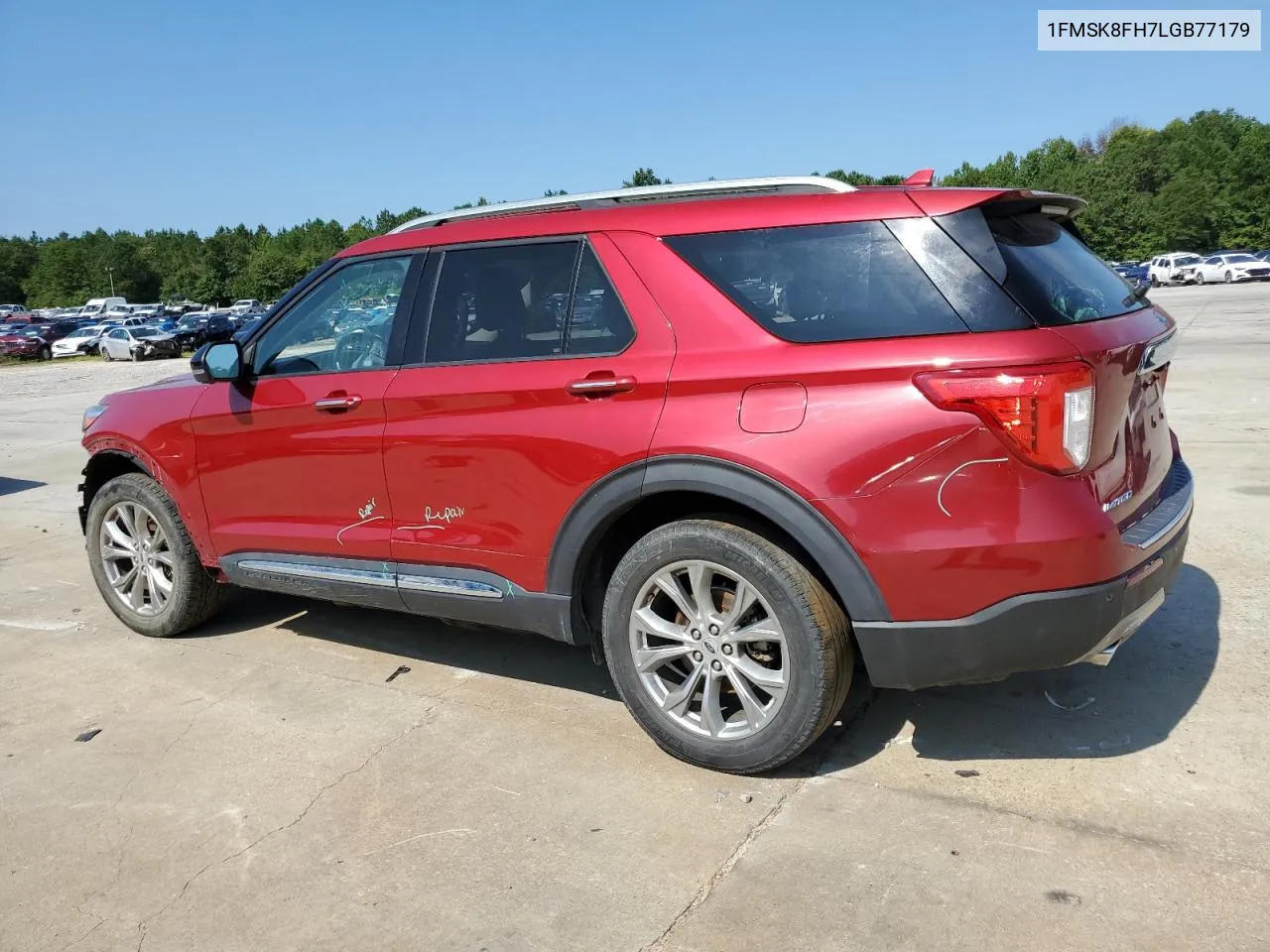 2020 Ford Explorer Limited VIN: 1FMSK8FH7LGB77179 Lot: 68056654