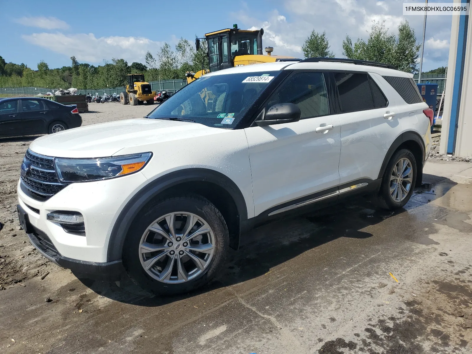 2020 Ford Explorer Xlt VIN: 1FMSK8DHXLGC06595 Lot: 68529514