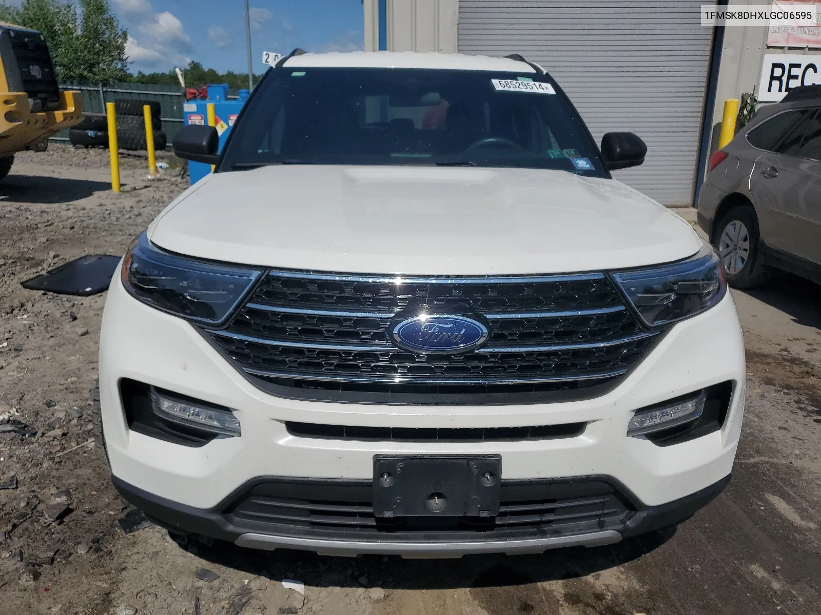 2020 Ford Explorer Xlt VIN: 1FMSK8DHXLGC06595 Lot: 68529514