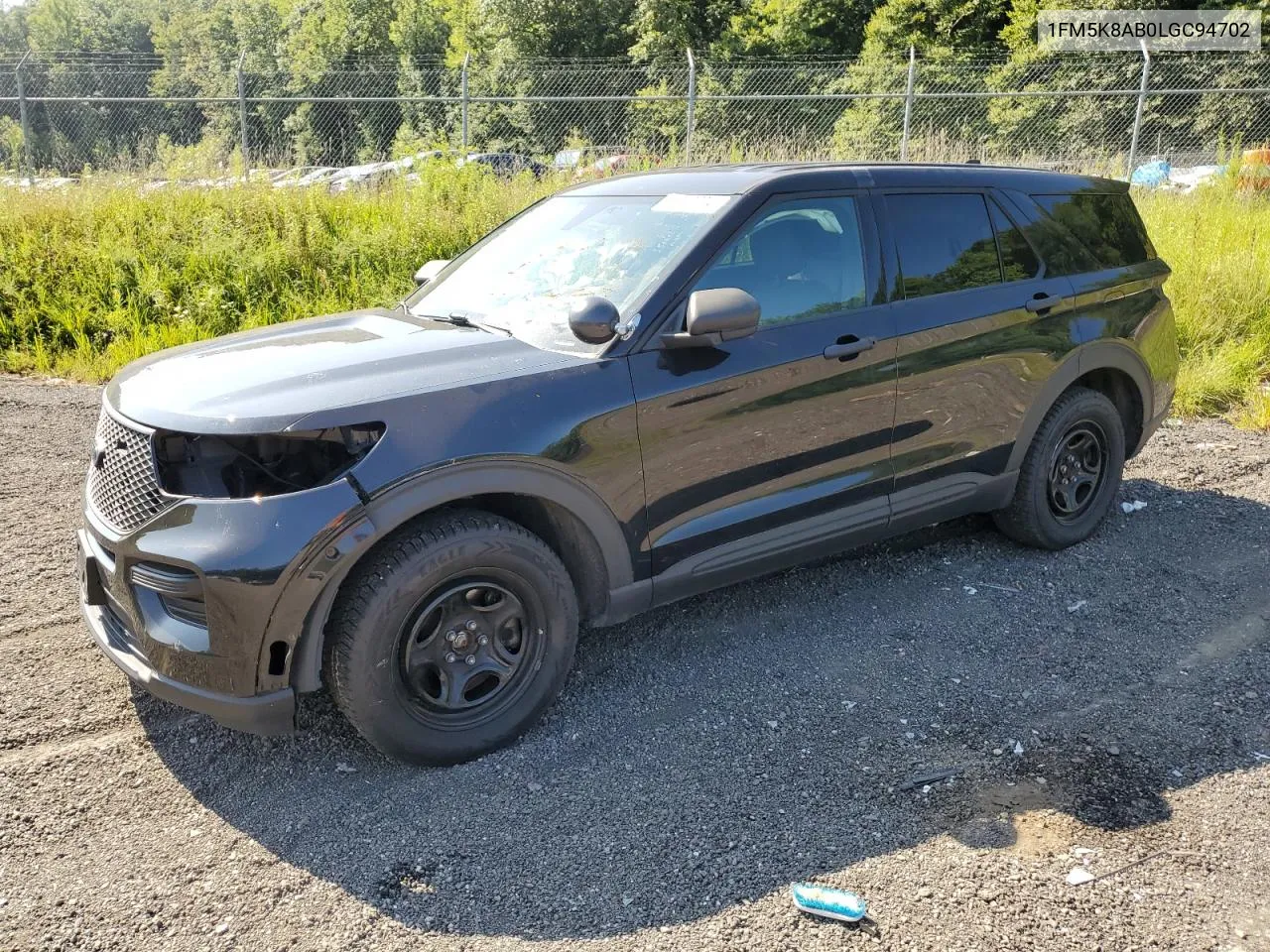 2020 Ford Explorer Police Interceptor VIN: 1FM5K8AB0LGC94702 Lot: 68797794