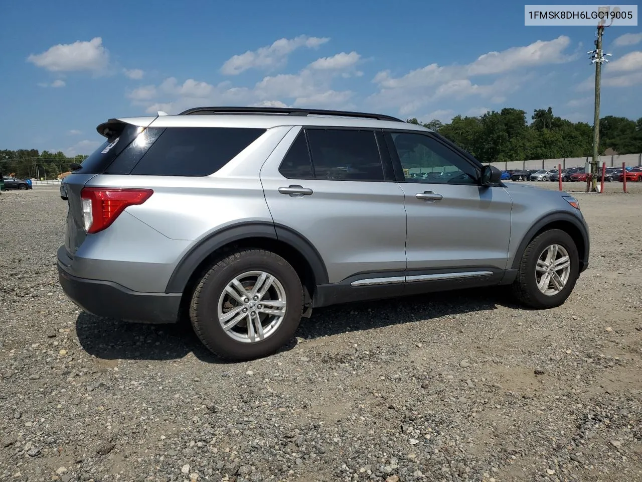 2020 Ford Explorer Xlt VIN: 1FMSK8DH6LGC19005 Lot: 69039174