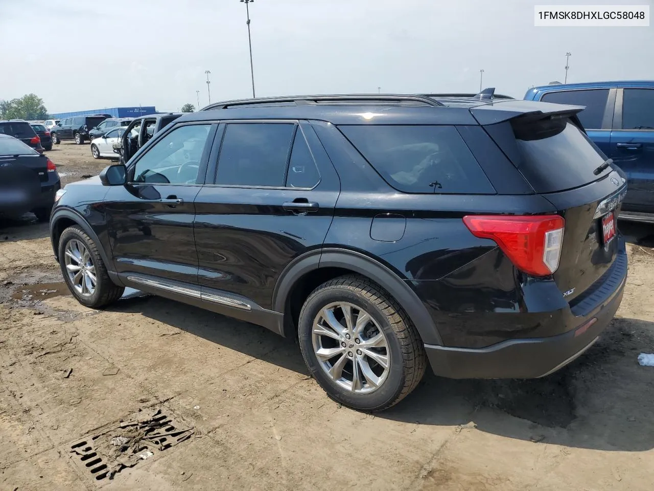 2020 Ford Explorer Xlt VIN: 1FMSK8DHXLGC58048 Lot: 69448224