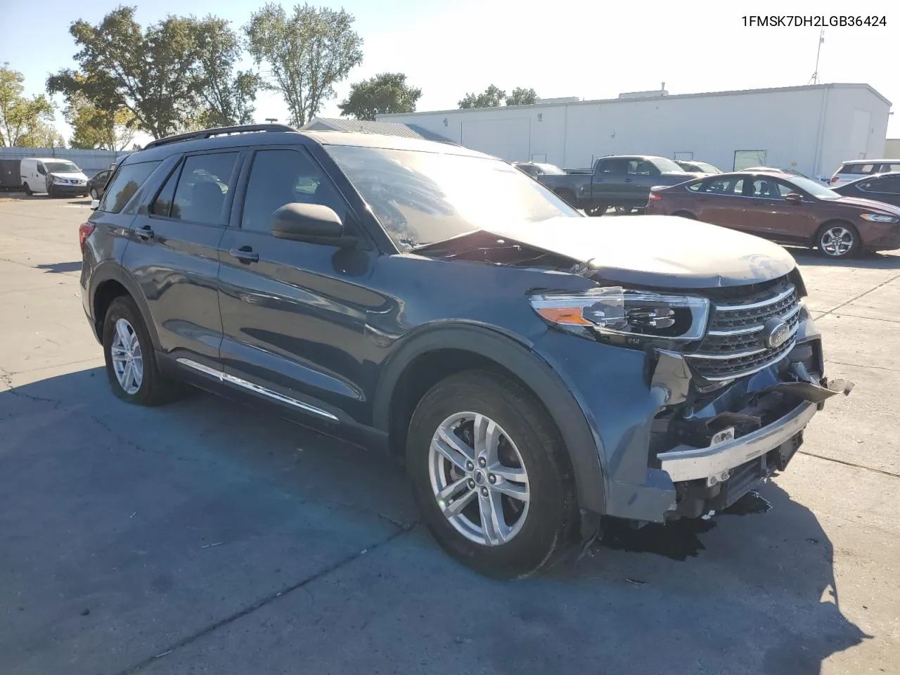 2020 Ford Explorer Xlt VIN: 1FMSK7DH2LGB36424 Lot: 69638404