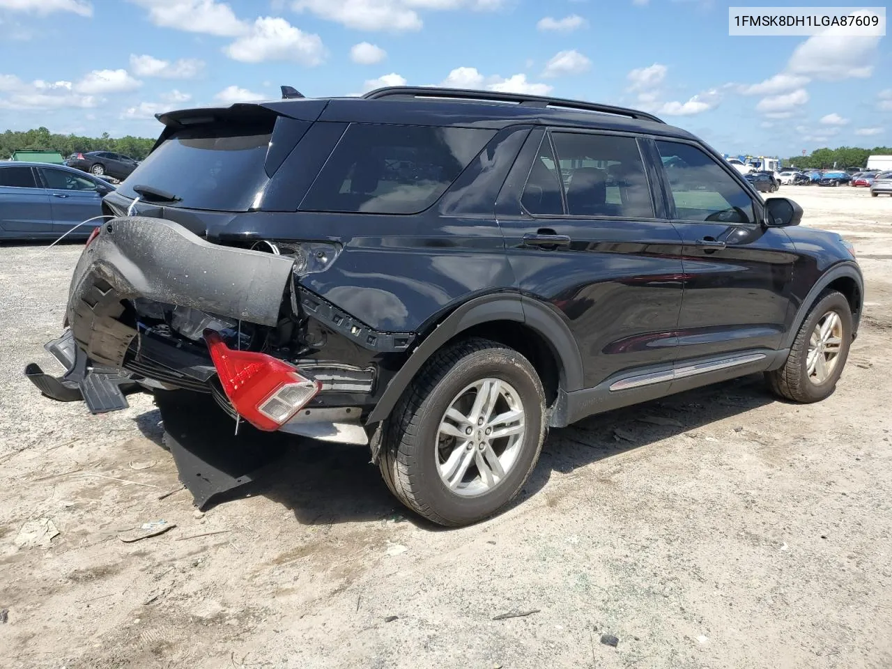 2020 Ford Explorer Xlt VIN: 1FMSK8DH1LGA87609 Lot: 70123374